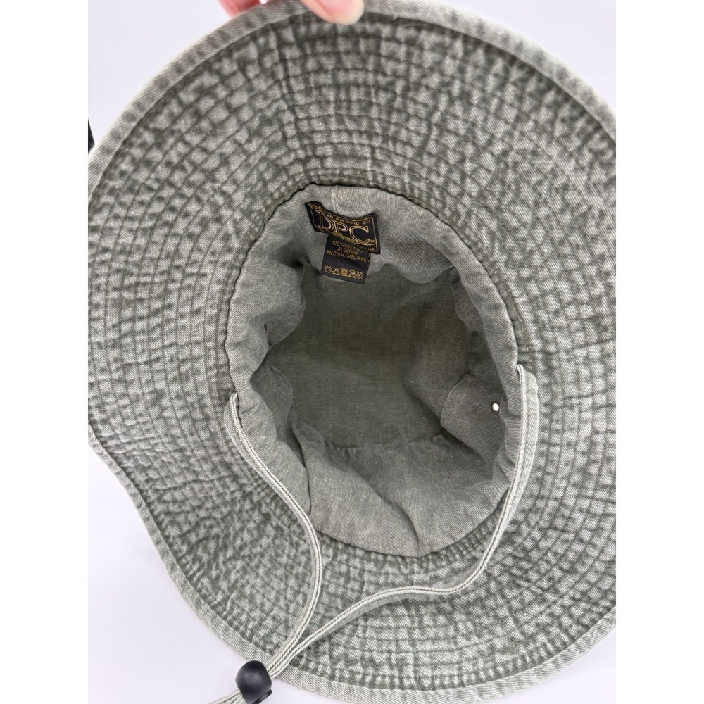 Dorfman Pacific Co. Summer Time Floppy Hat Olive Green Medium Unisex Sun Hat - Picture 6 of 9